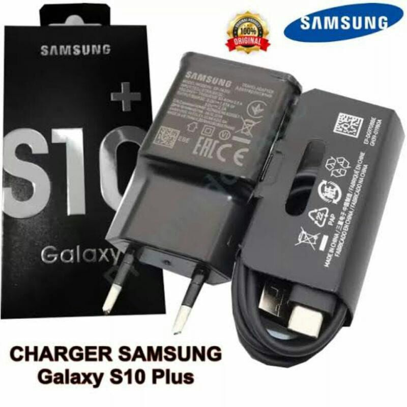 CAS /CHARGER /CHARGING SAMSUNG GALAXY S10 + CHARGER SAMSUNG TYPE C/TYPE MICRO FAST CHARGING HP