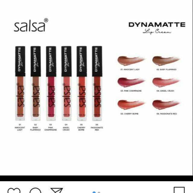 Lipstik cream matte Salsa