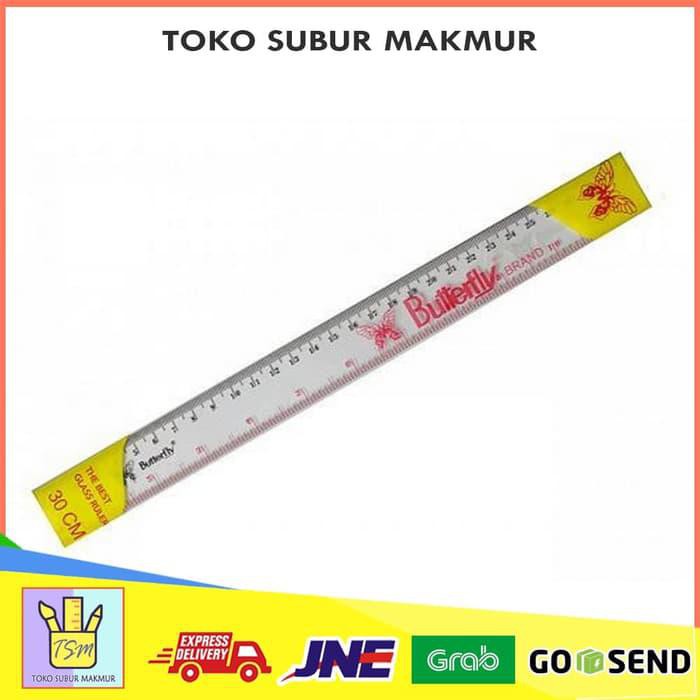 

[ECER] PENGGARIS 30CM - BUTTERFLY