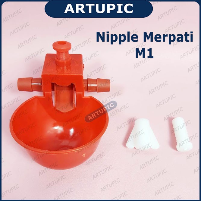 Nipple Merpati M1 Artupic Tempat Alat Botol Minum Burung Merpati