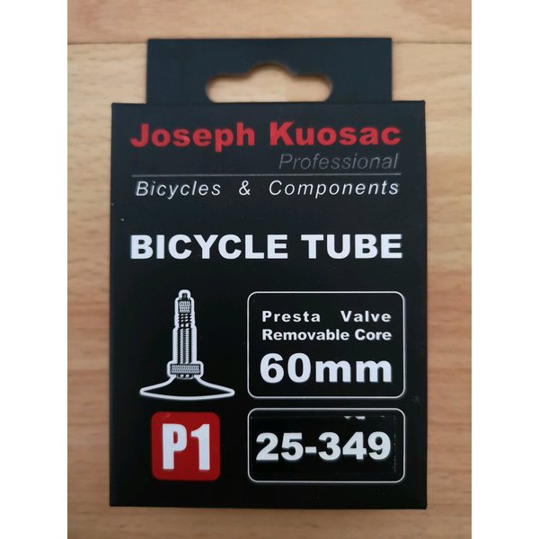 AWS98      BROMPTON ban dalam Pentil kecil 60mm JOSEPH KUOSAC - NEW