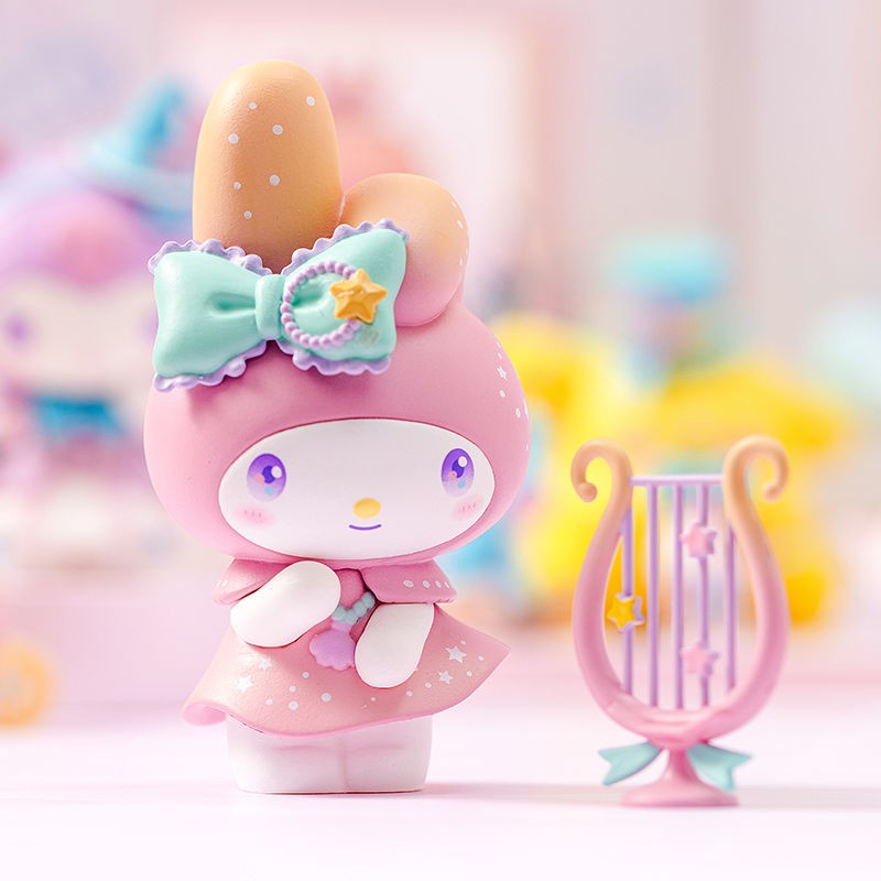 Sanrio My Melody Figure Anime Kawaii Melody Action Figures Collection Materials Figure Toy Gift For Children