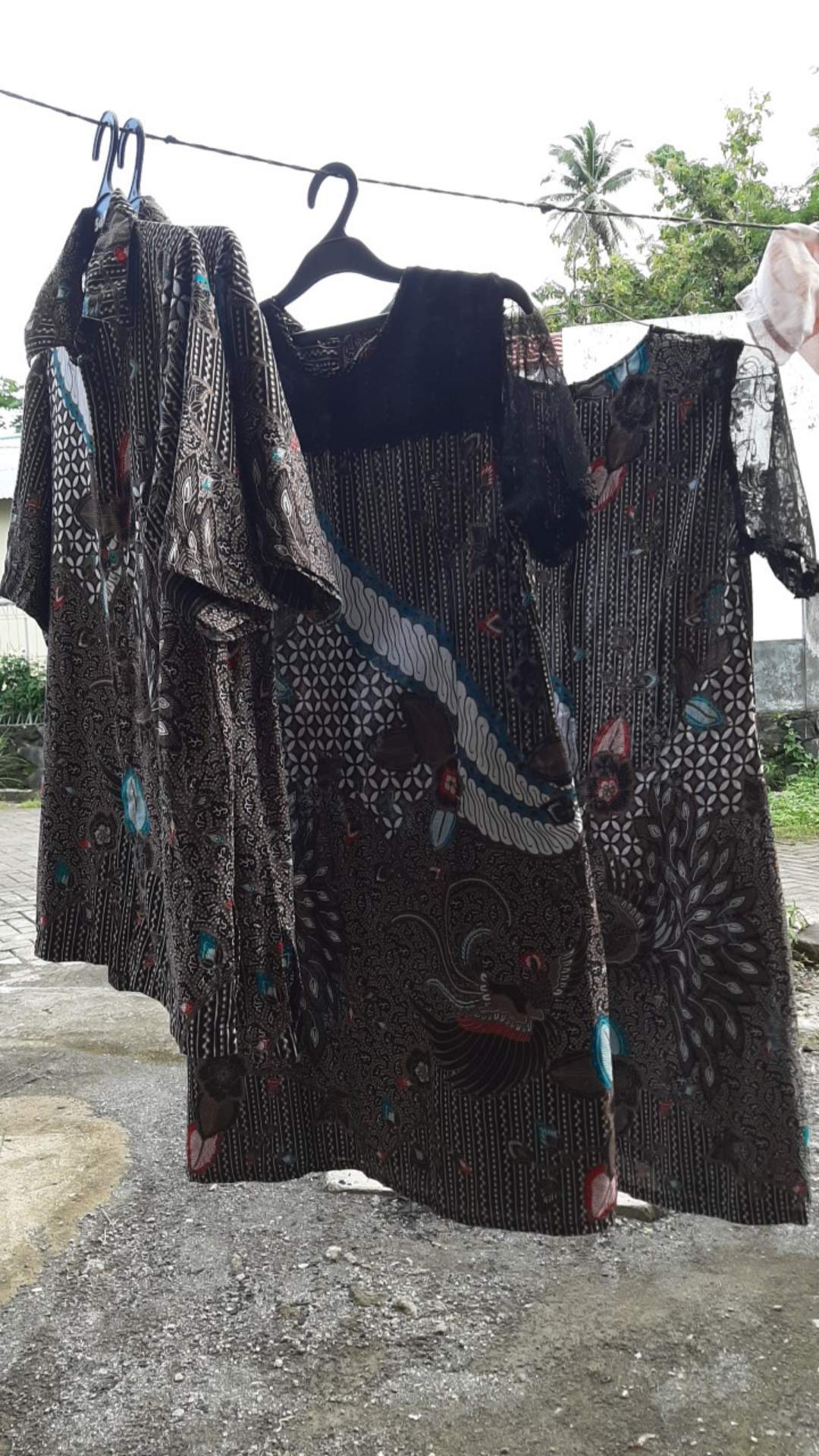 Seragam Batik Anak Dress Brokat Couple Nagita Baju Sarimbit Dres Brukat Wanita