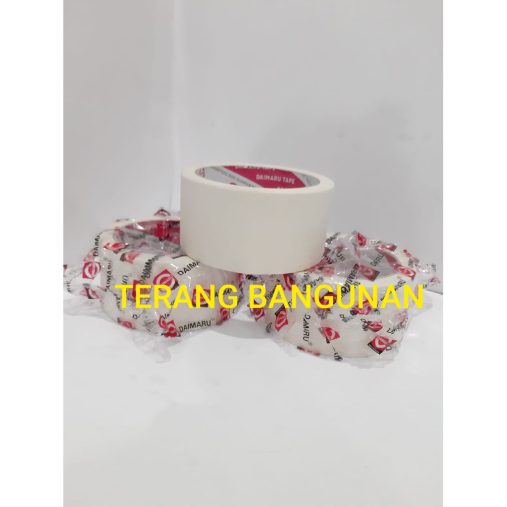 

MASKING TAPE DAIMARU 2 INCH / LAKBAN KERTAS DAIMARU 5CM