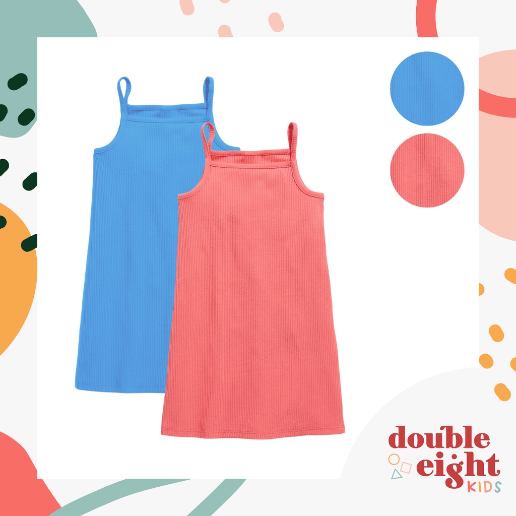 Dress Anak Perempuan Old Navy Sleeveless Rib-Knit