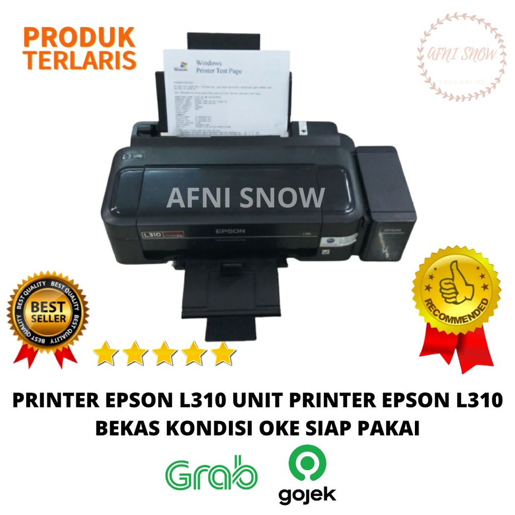 Printer epson l310 Unit Printer Epson L310 Kondisi Oke Siap Pakai