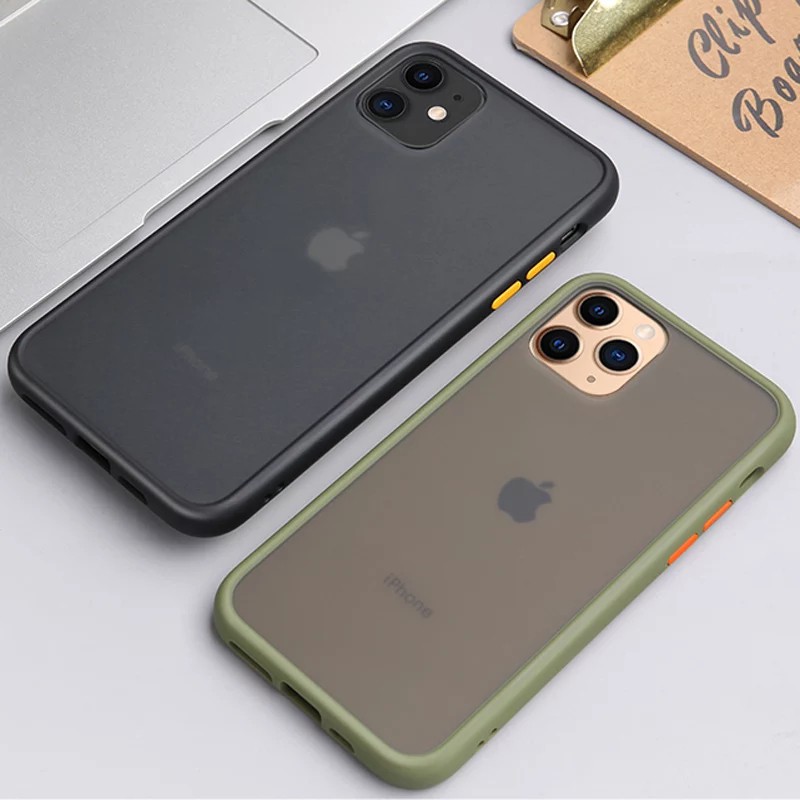 Case Iphone 11 - Iphone 11 Pro - Iphone 11 Pro Max Hybrid Shockprooft Full Protective Slim