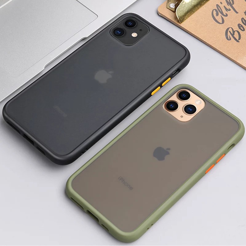 Case Iphone 11 - Iphone 11 Pro - Iphone 11 Pro Max Hybrid Shockprooft Full Protective Slim