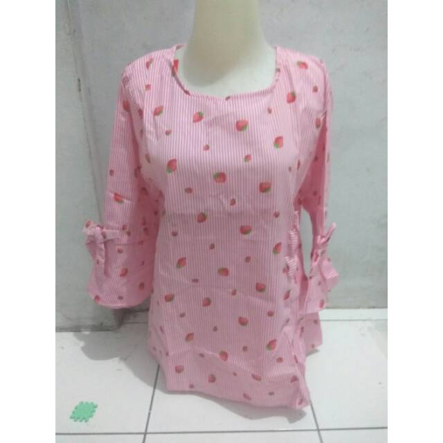 Blouse katun wanita baju murah cewek atasan wanita grosir baju murah tanah abang
