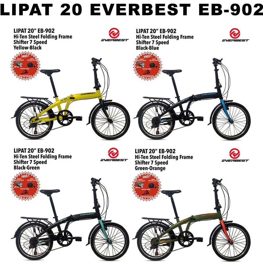 Sepeda Lipat 20 Inch Everbest EB-902