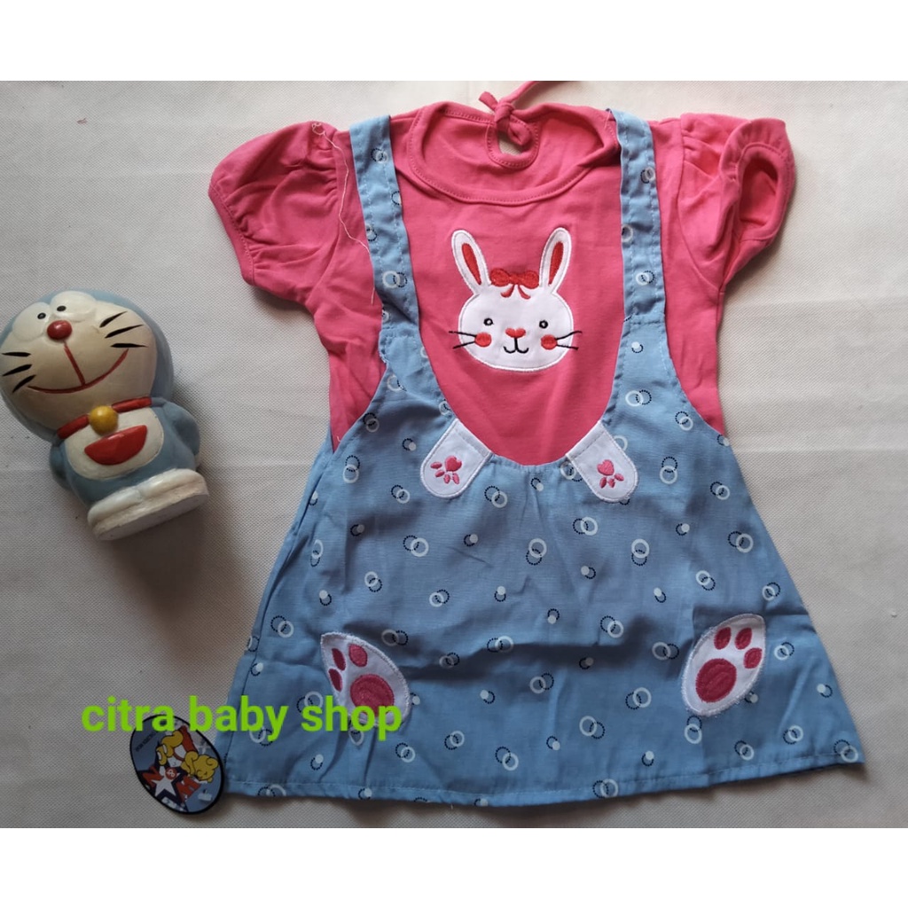 Dress Anak Perempuan Motif Rabbit