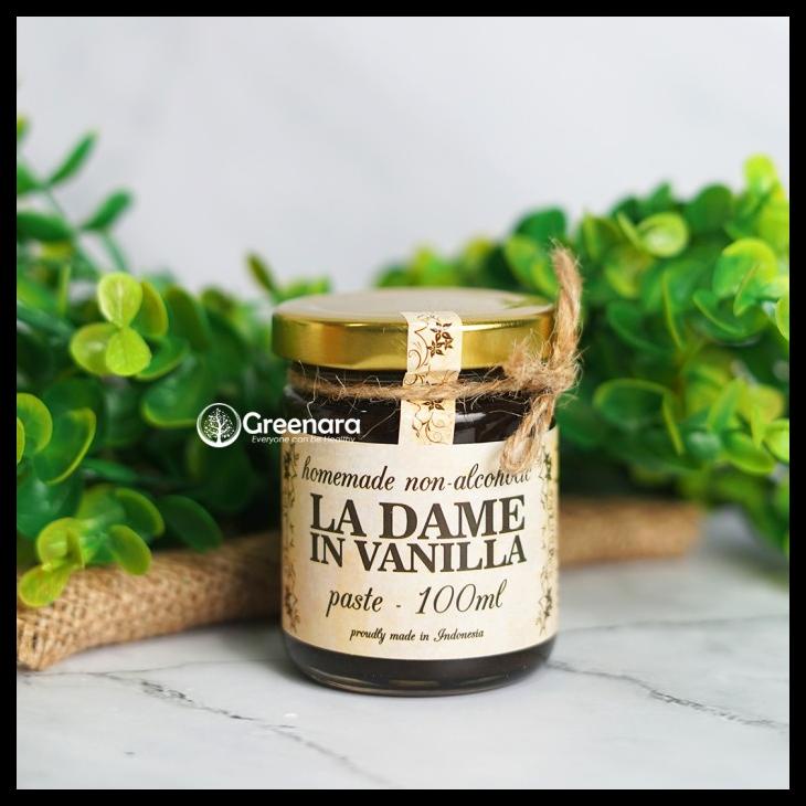 

La Dame In Vanilla Paste 100Ml - Pasta Vanili Halal Mui