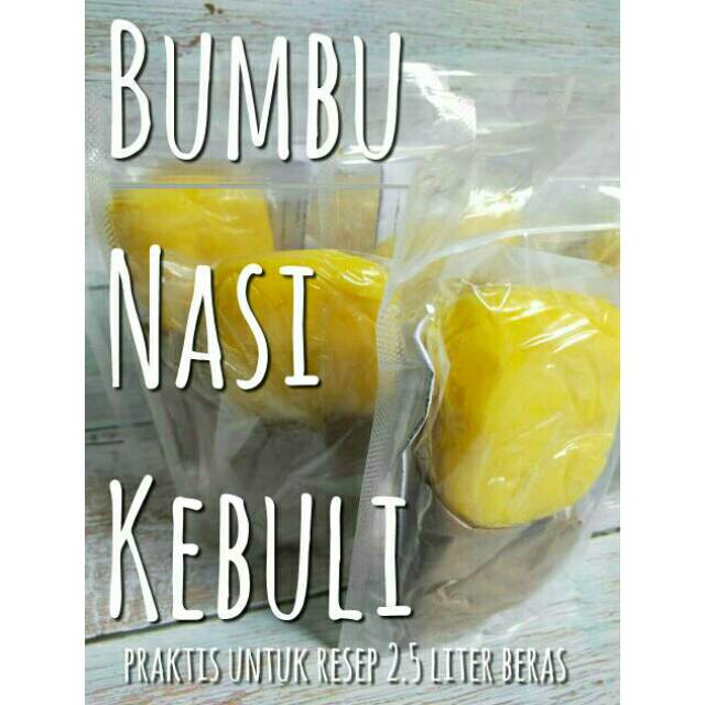 

Bumbu Nasi Kebuli Instant Home made untuk 2.5 liter beras