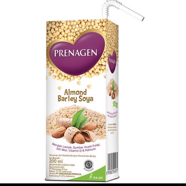 PRENAGEN UHT ALMOND 200ML