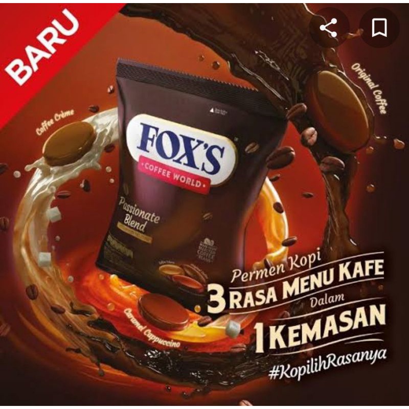Permen Fox kopi