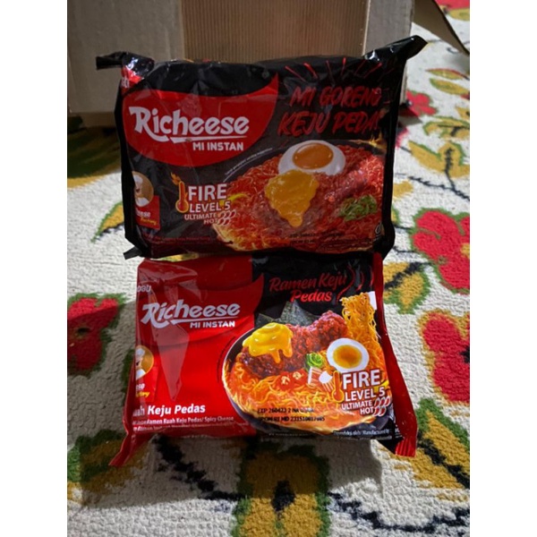 [Dapat 2] Level 5 Mie Mi Instant Richeese Ramen Dan Goreng