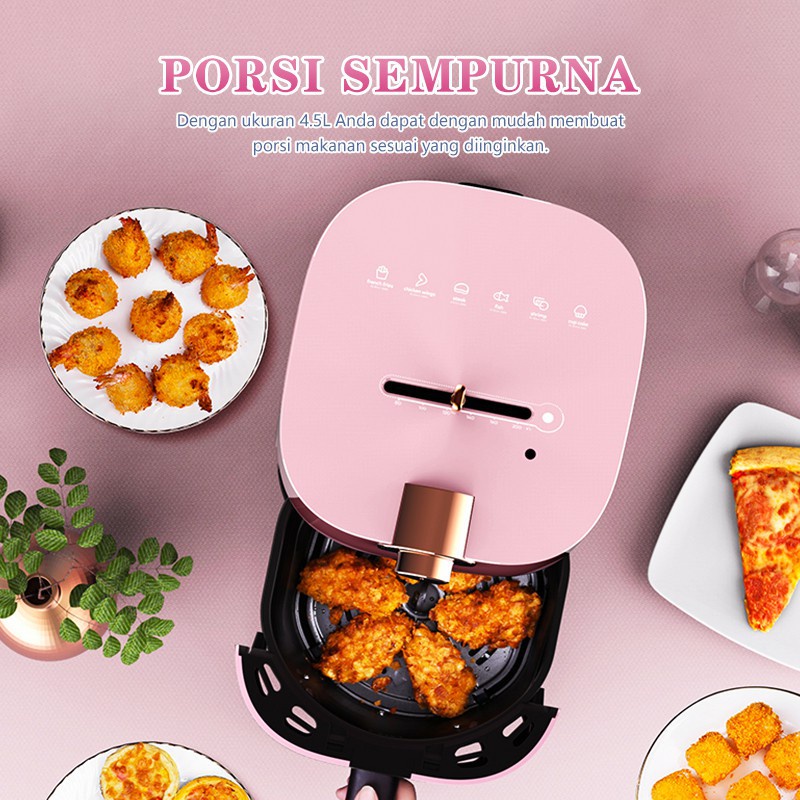 *COD** Penggorengan Tanpa Minyak Otomatis Dan Multifungsi Af-16**Air Fryer 1300Watt*