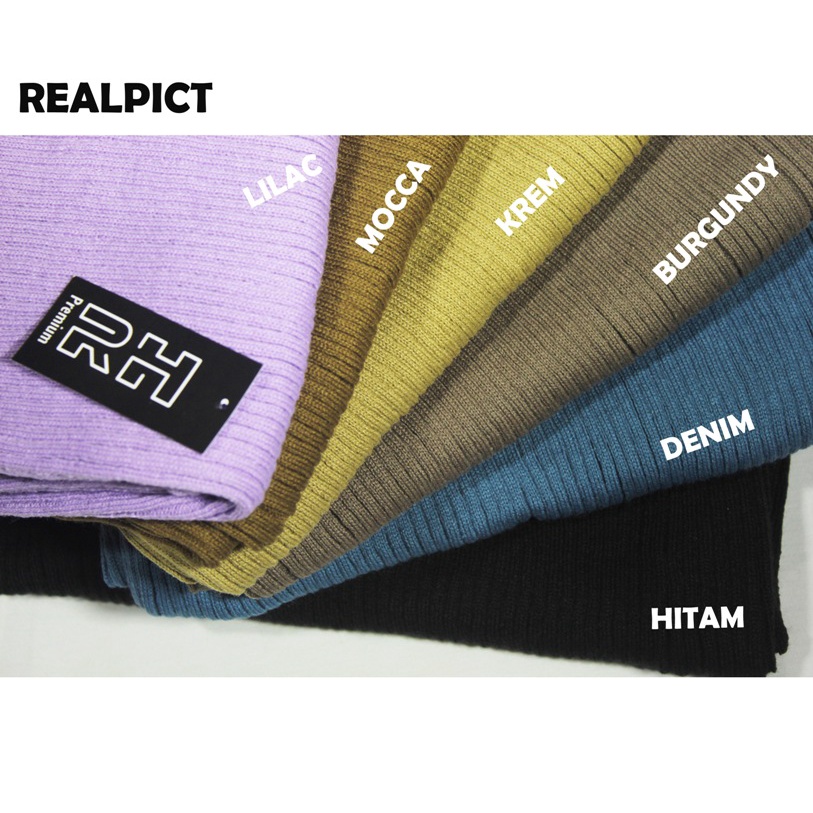 ROK SPAN RAJUT PANJANG SALUR RH RAJUTAN