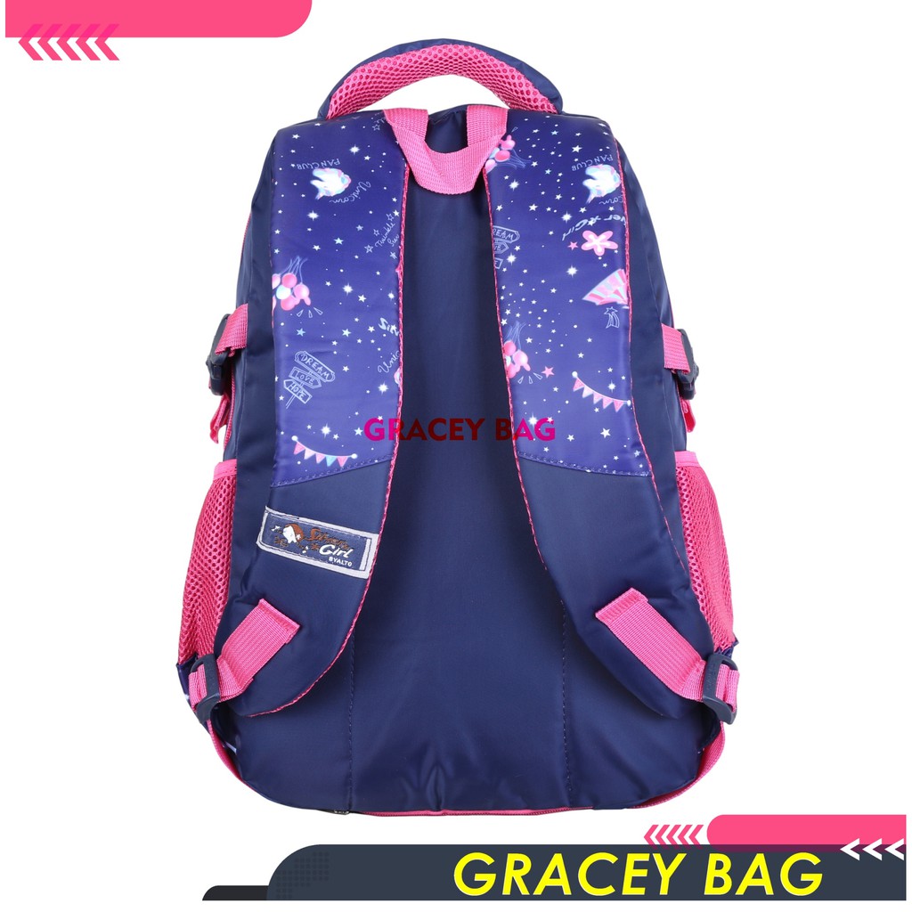 GB-76120S Tas Ransel Sekolah Anak Perempuan / Remaja Silvergirl by Alto