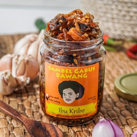 

SAMBEL GABUS BAWANG Sambal Ibu Kribo Sambal Khas Bogor (Pedas Sedang)