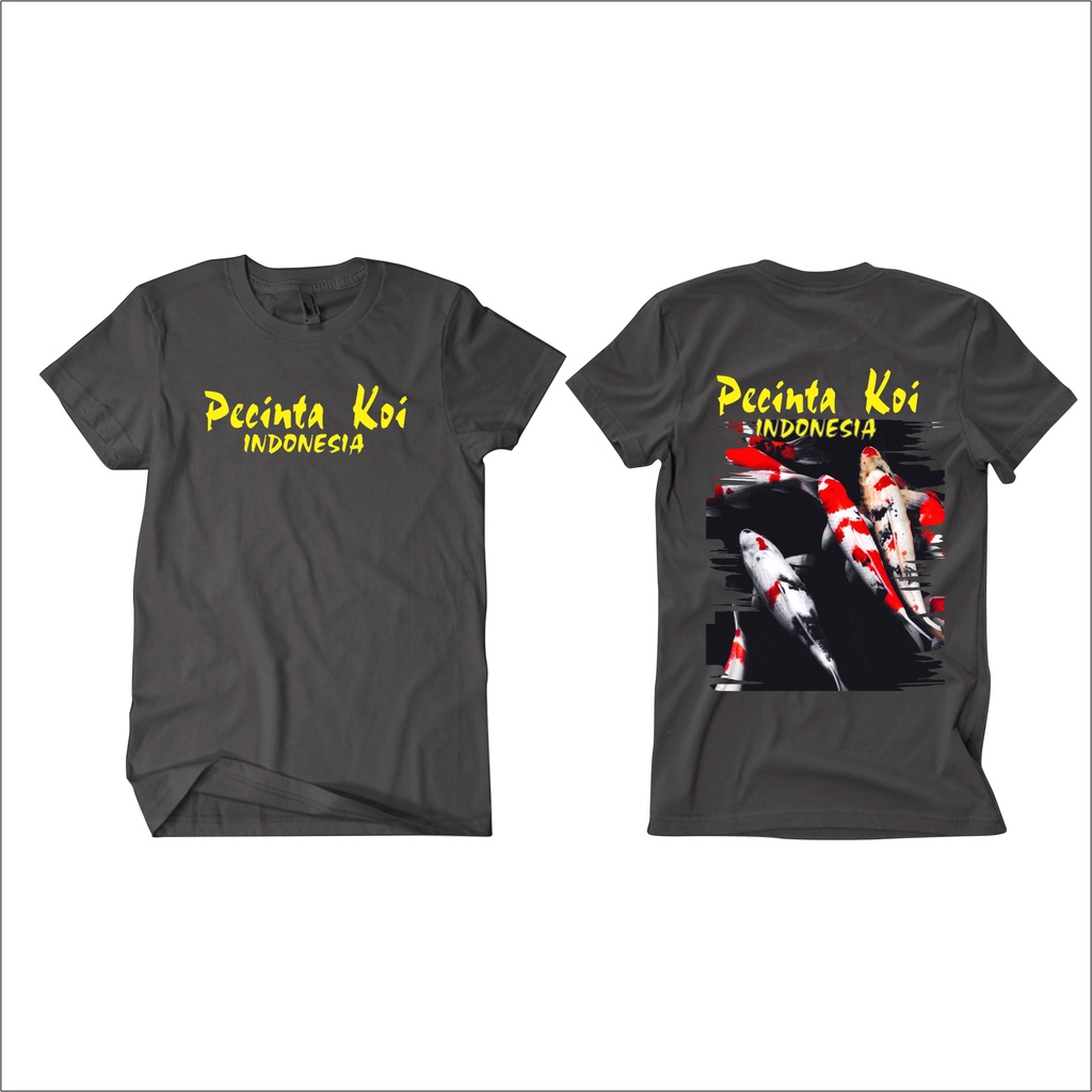 KAOS IKAN KOI BIG SIZE KAOS KOI JEPANG