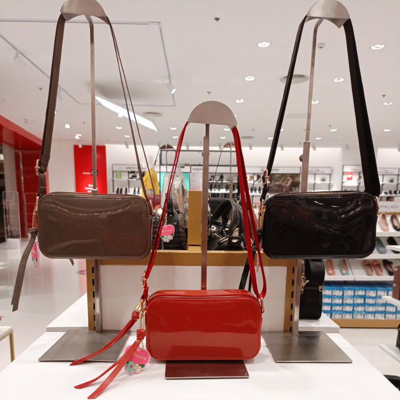 Terbaru Bellezza Yz2230556 Original Counter Store Tas Mini Jelly Sling Bag Selempang Glosy Remaja