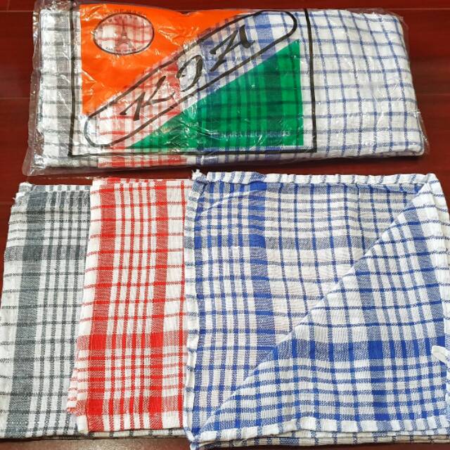 Serbet Kotak / Kain Lap Cap Menara (KJA)