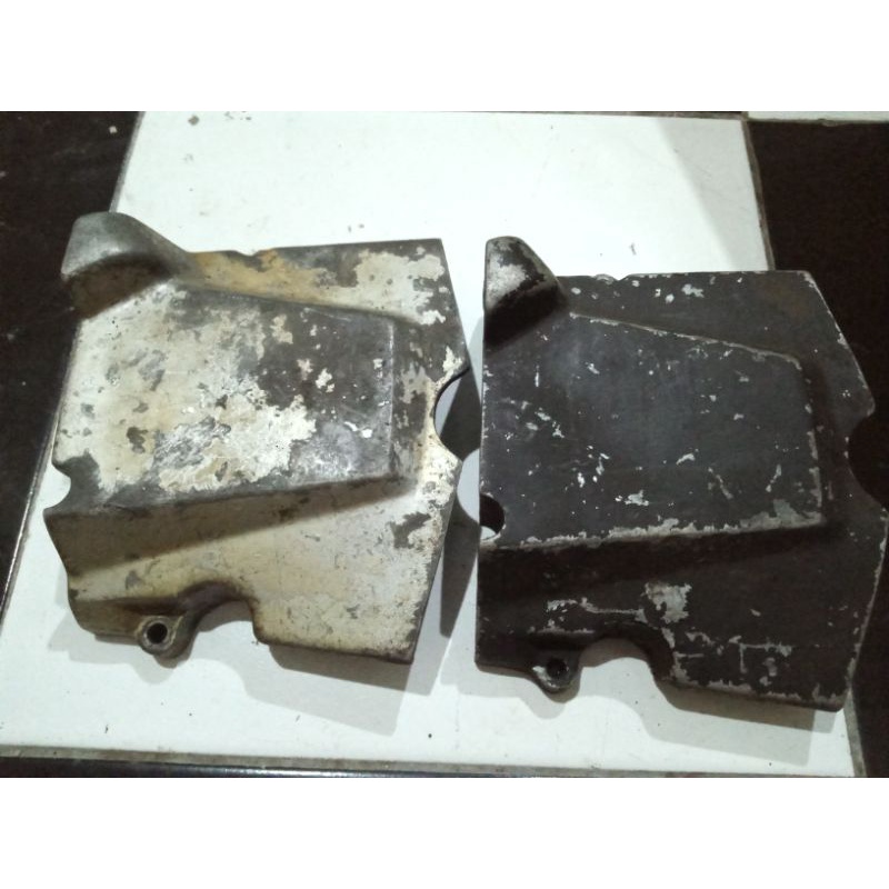 tutup rantai cover pelindung rantai depan gl 100 gl pro gl max gl100 glpro glmax series ori copotan