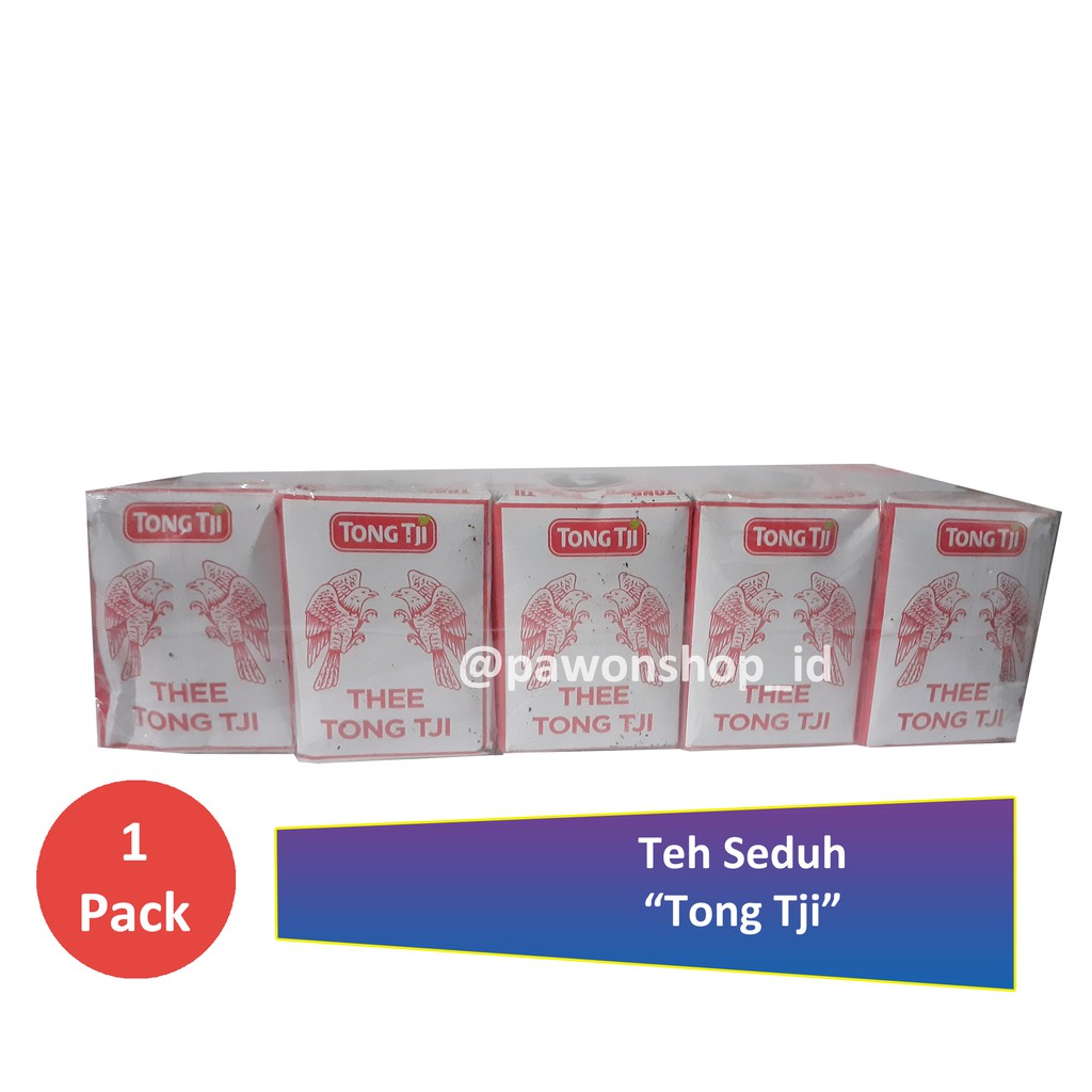 

Teh Tubruk Tong Tji 1 Slop isi 10 Bungkus X 40gr - Brewed Tea