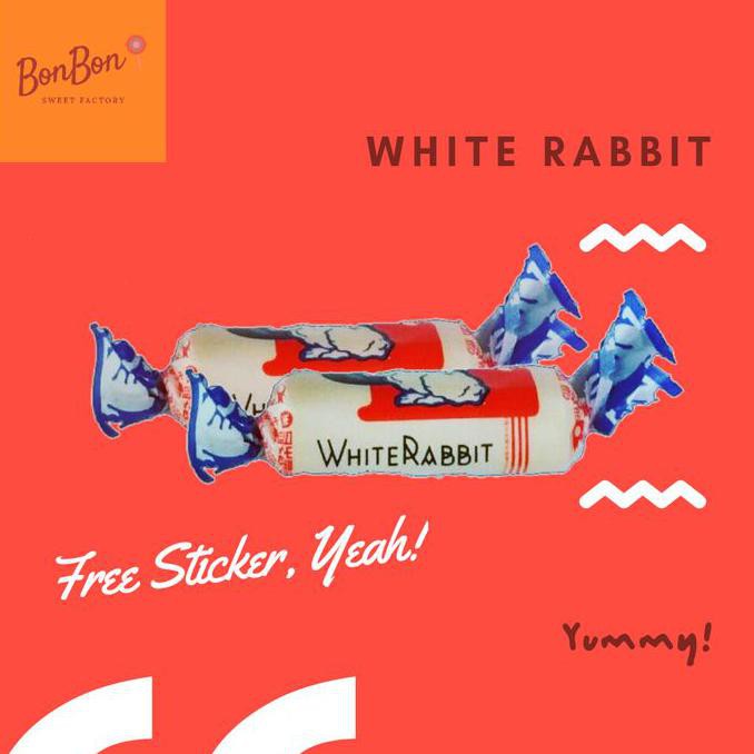 

Ayo Promo WHITE RABBIT MILK CANDY / PERMEN SUSU KELINCI 1 PACK (100 PCS) Murah