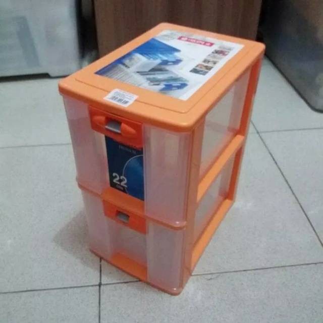 Mini Container CD 2 Susun LionStar / Laci Mini Container DVD lion Star - TJ2