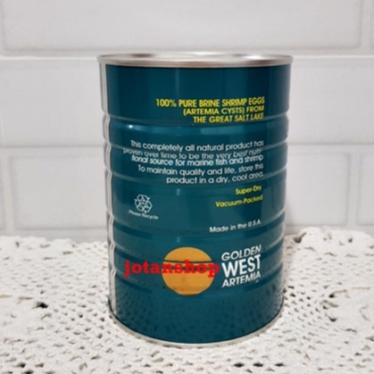 Kaleng Artemia Supreme Plus Golden West 425gr Original 425 gr supremeplus kultur