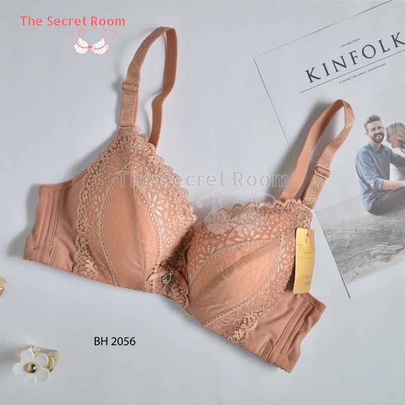 TALLY BRA BH 2056 I CUP B BESAR | TANPA KAWAT I PUSH UP BRA | BUSA TEBAL I SIZE 34-40