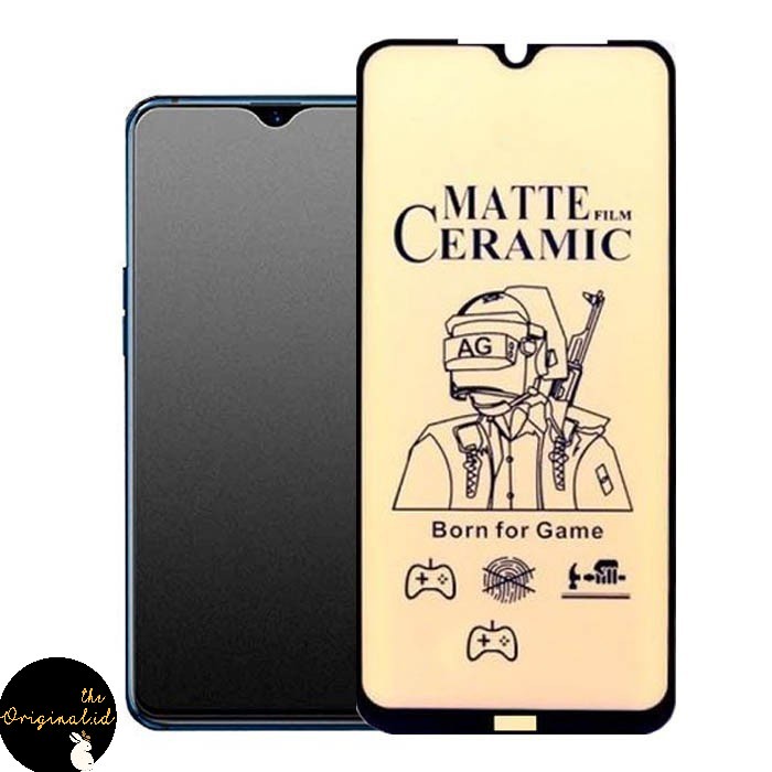 MATTE ANTI GLARE CERAMIC TEMPERED GLASS Realme C11 C15 C2 C21Y C21 C17 5 pro 3 5i 6 7 7i 8 c12 c20 c25 c3 2 PRO