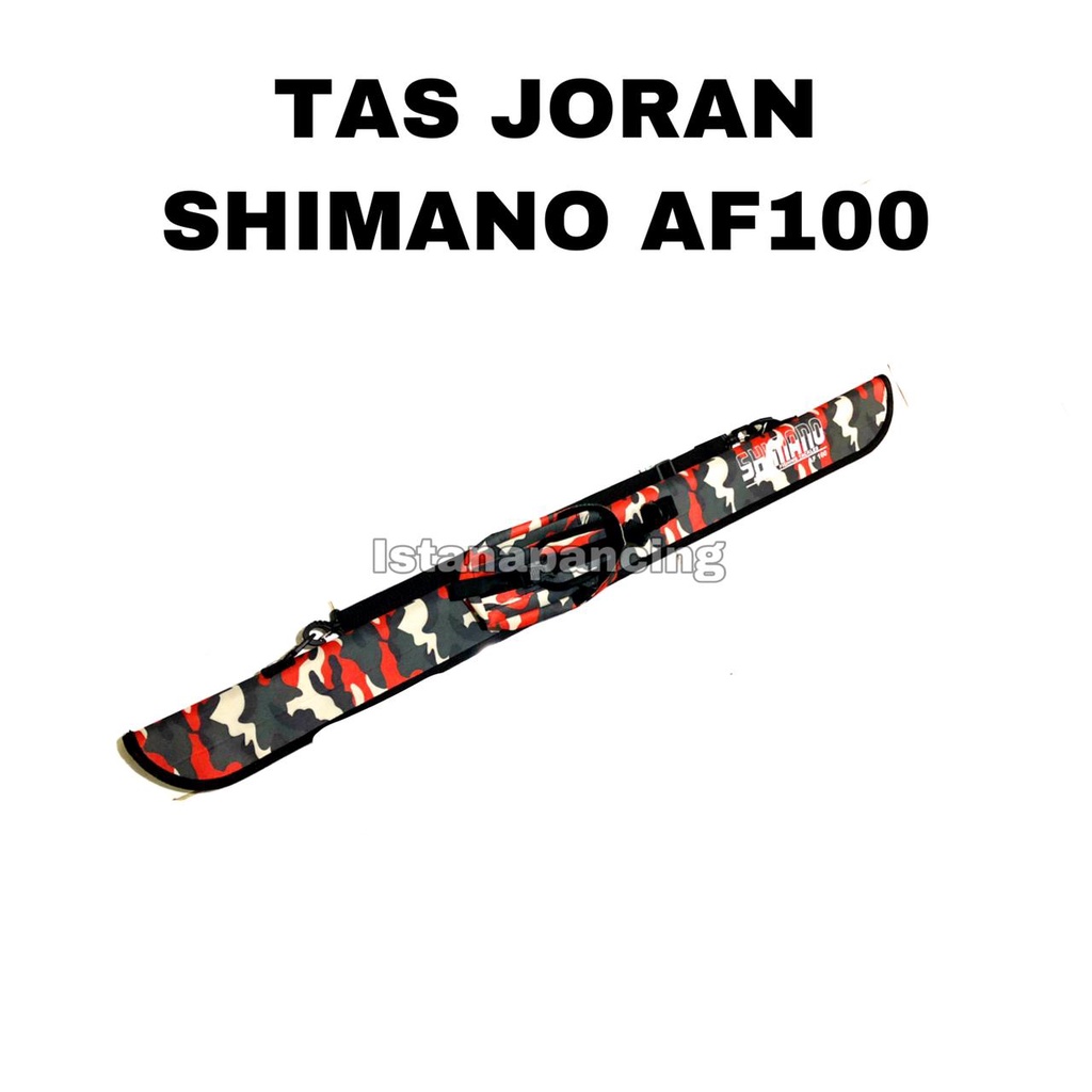 TAS JORAN SHIMANO LORENG MERAH AF100 AKSESORIS PANCING
