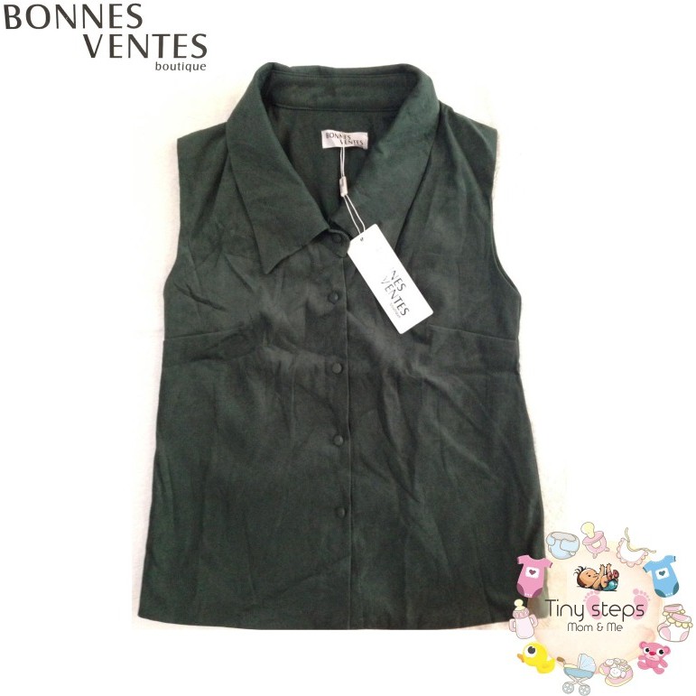 Sleeveless Top Bonnes Ventes Boutique Army Shopee Indonesia