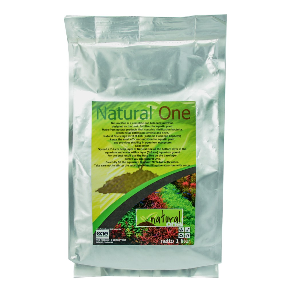 natural one pupuk dasar aquascape  Shopee  Indonesia