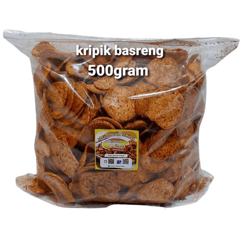 Kripik basreng 500 gram basreng bandung asli