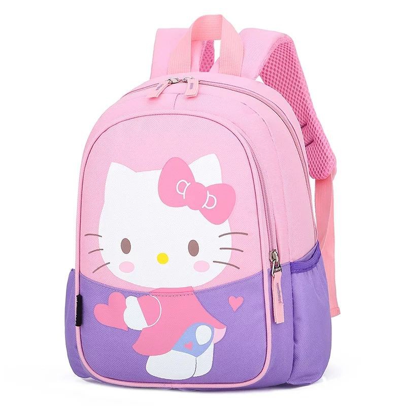 TAS RANSEL HELLO KITTY LUCU TK PLAY GROUP PINK UNGU BIRU BLUE PURPLE ANAK LUCU SEKOLAH PEREMPUAN KADO HADIAH