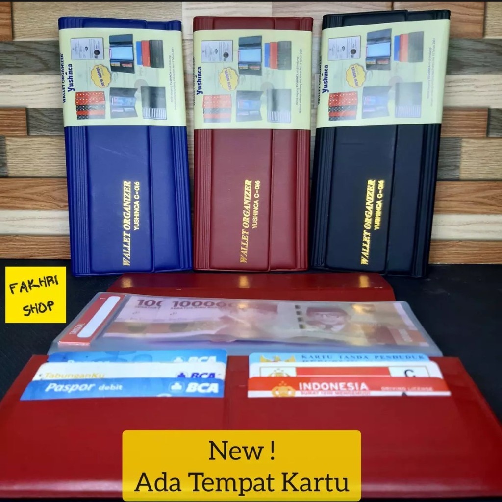 Wallet Organizer / Dompet pengatur Keuangan / Dompet Panjang