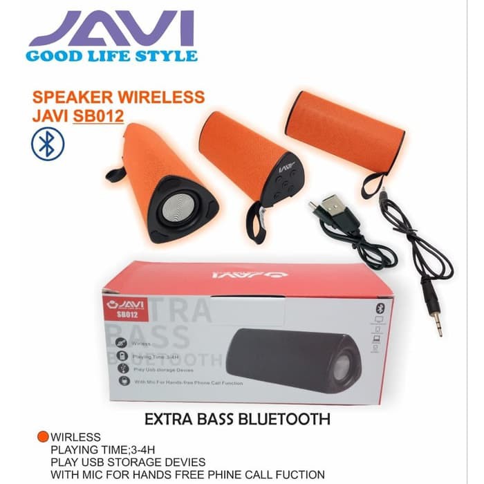 Speaker Portable Bluetooth JAVI SB-012