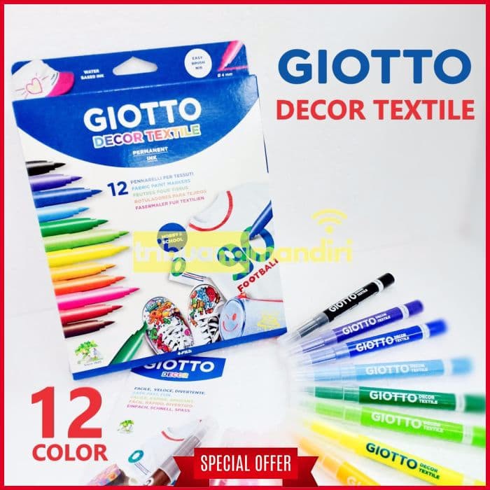 

Mantul Textile Decor Marker Giotto dari Lyra (Original)