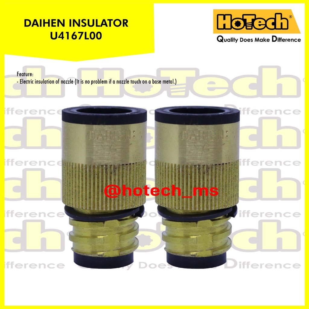 Insulator FCAW | OTC DAIHEN | For Mig Torch 350A | Mig Welding Machine