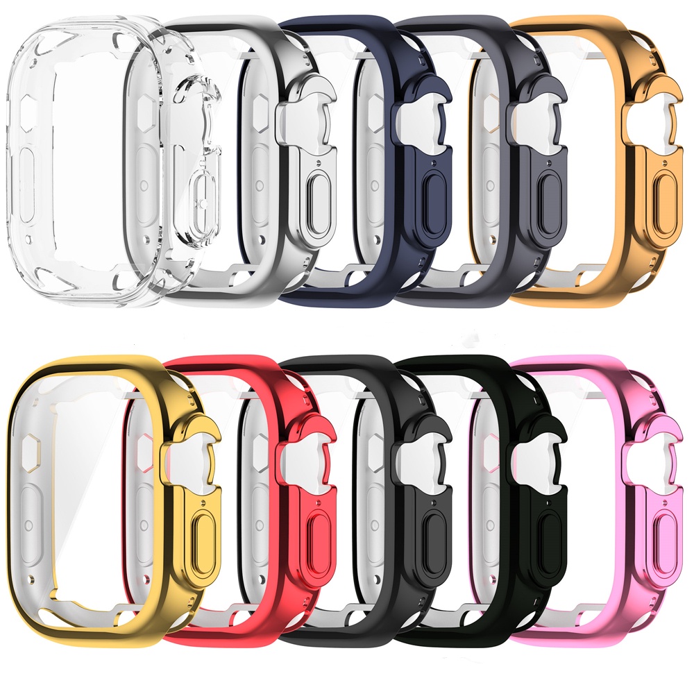 Casing Pelindung Bahan TPU Ukuran 49mm Untuk Apple Watch Ultra
