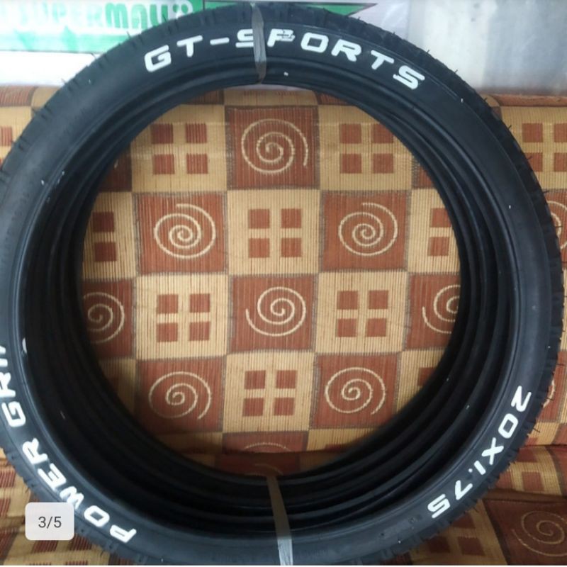 Ban luar sepeda ukuran 20x1.75 Power Grip