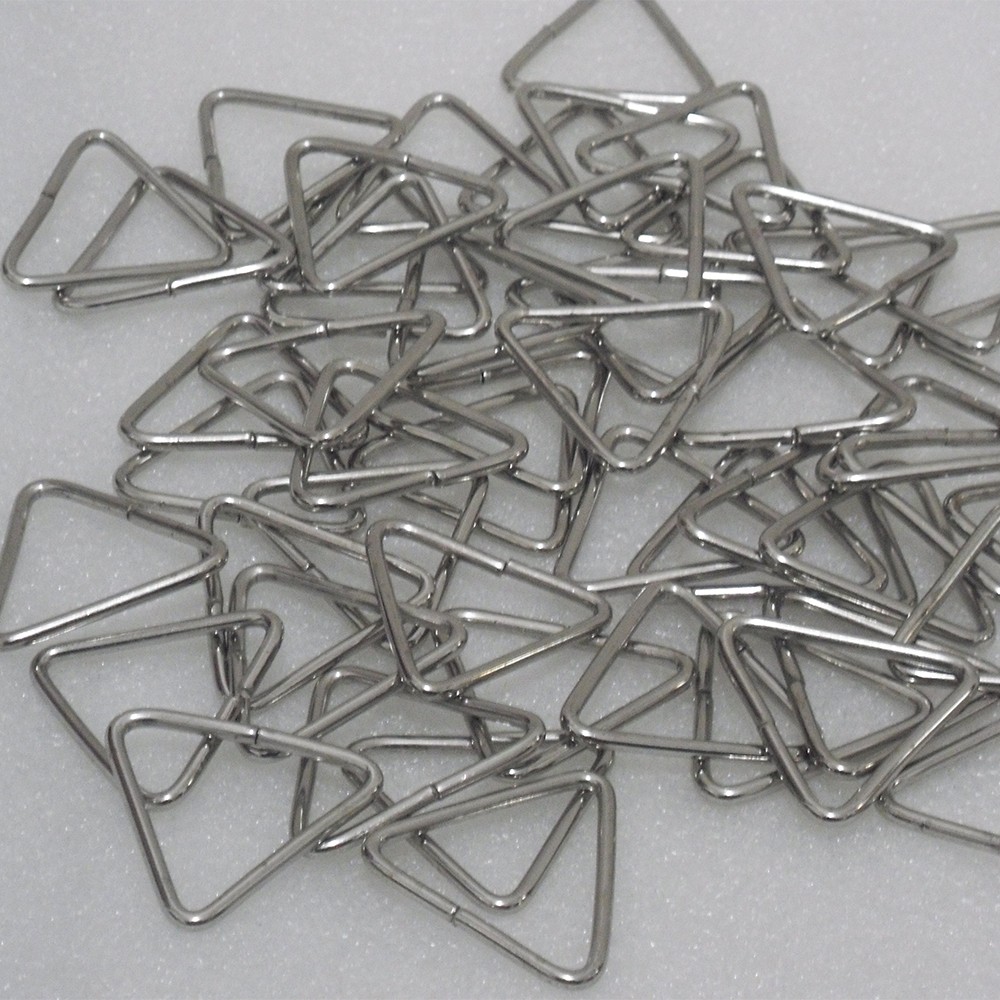 Ring Segitiga Tas Nikel 3,5 cm