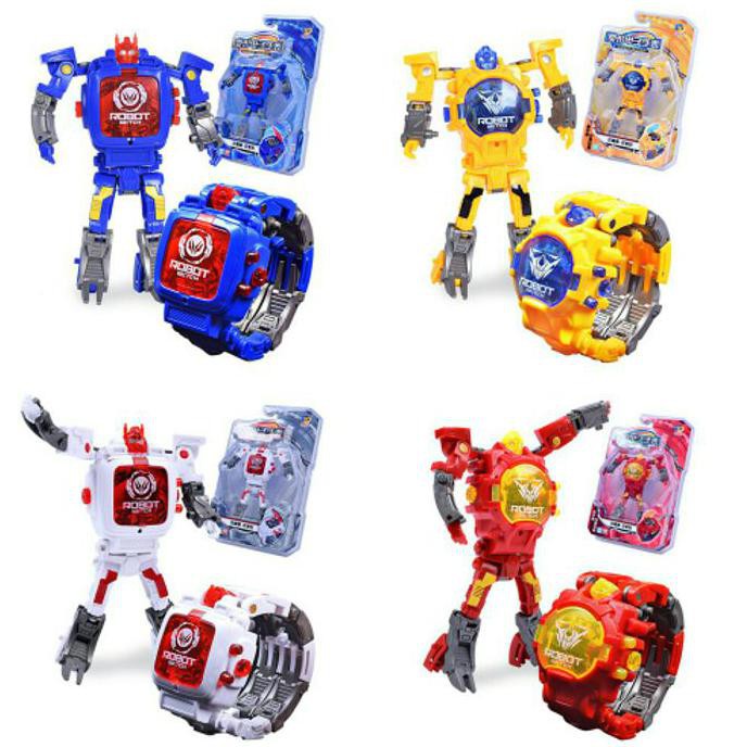 Jam Tangan Robot Transformers / Robot Transformers / Kado Mainan Anak
