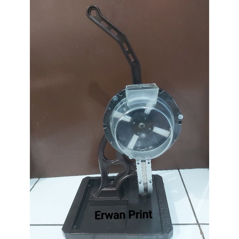 MESIN MATA AYAM /PRESS PLONG BANNER 10 MM SEMI OTOMATIS