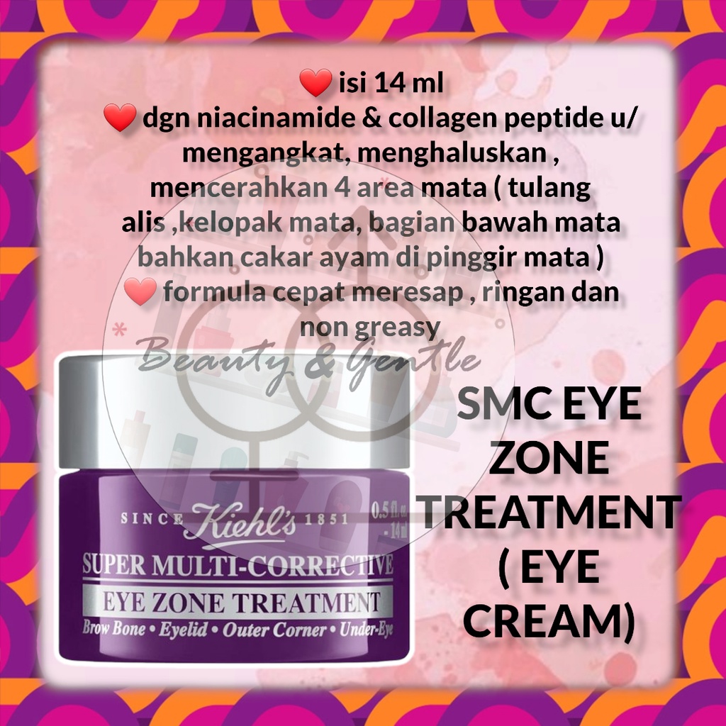 PROMO Kiehls Super Multi Corrective Eye Opening Serum / Zone Treatment Cream