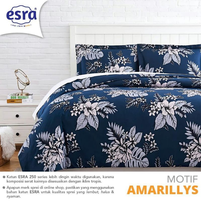 BED COVER SET KATUN HALUS ESRA BERBAGAI MOTIF